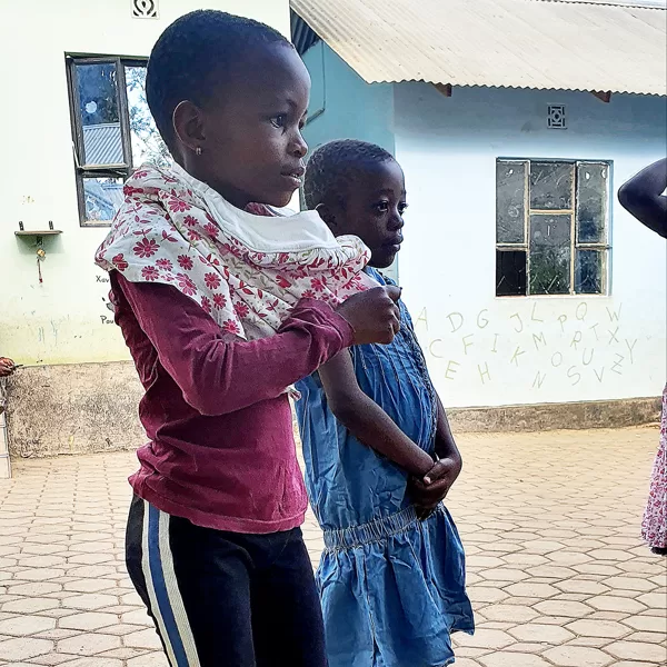 New clothes for the children at Upendo Face. Today is a good day :-)